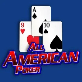 Official Table Games logo: All American Poker by RTG (Reel Time Gaming) at LuckyVibe Casino
