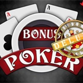 Bonus Poker Deluxe - 3 Hands by RTG (Reel Time Gaming), showcased at luckyvibecasino.at – game logo
