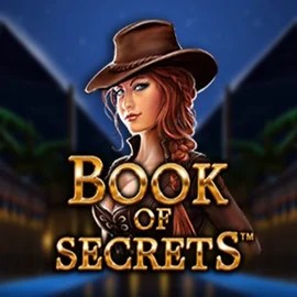 Official Slots logo: Book of Secrets by SYNOT Games at LuckyVibe Casino