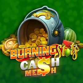 Official Slots logo: Burning Slots Cash Mesh by BF Games at LuckyVibe Casino