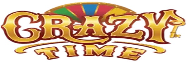 Live Casino logo of Crazy Time from Evolution at LuckyVibe Casino
