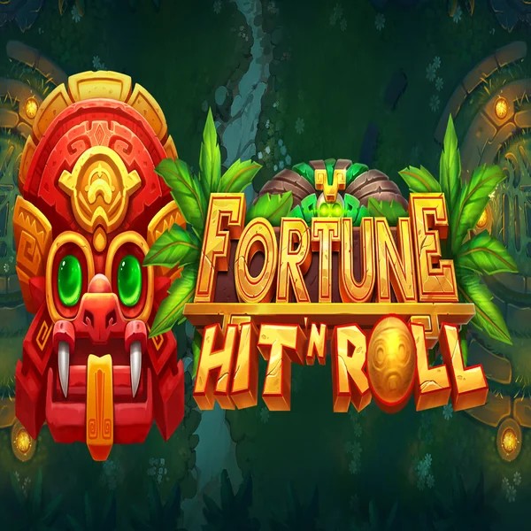 Fortune Hit'n Roll logo by Pragmatic Play at LuckyVibe Casino