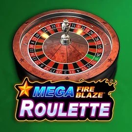 Mega Fire Blaze Roulette game by Playtech – logo hosted on LuckyVibe Casino