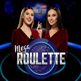 Mega Roulette game by Pragmatic Play – logo hosted on LuckyVibe Casino