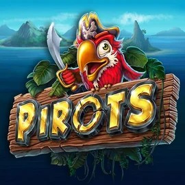 Official Slots logo: Pirots by ELK Studios at LuckyVibe Casino