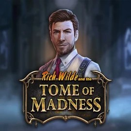 Official Slots logo: Tome of Madness by Play'n GO at LuckyVibe Casino