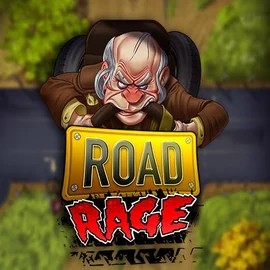 Road Rage slot logo by Nolimit City at LuckyVibe Casino