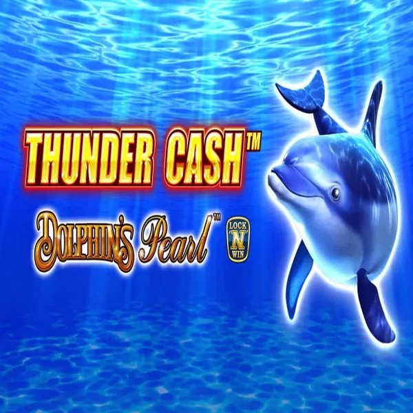 Thunder Cash Dolphins Pearl slot visual from Novomatic available on luckyvibecasino.at
