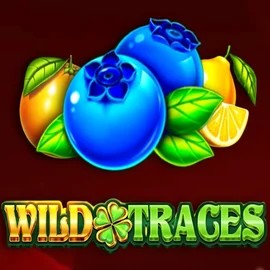 Wild Traces game by Amusnet Interactive – logo hosted on LuckyVibe Casino